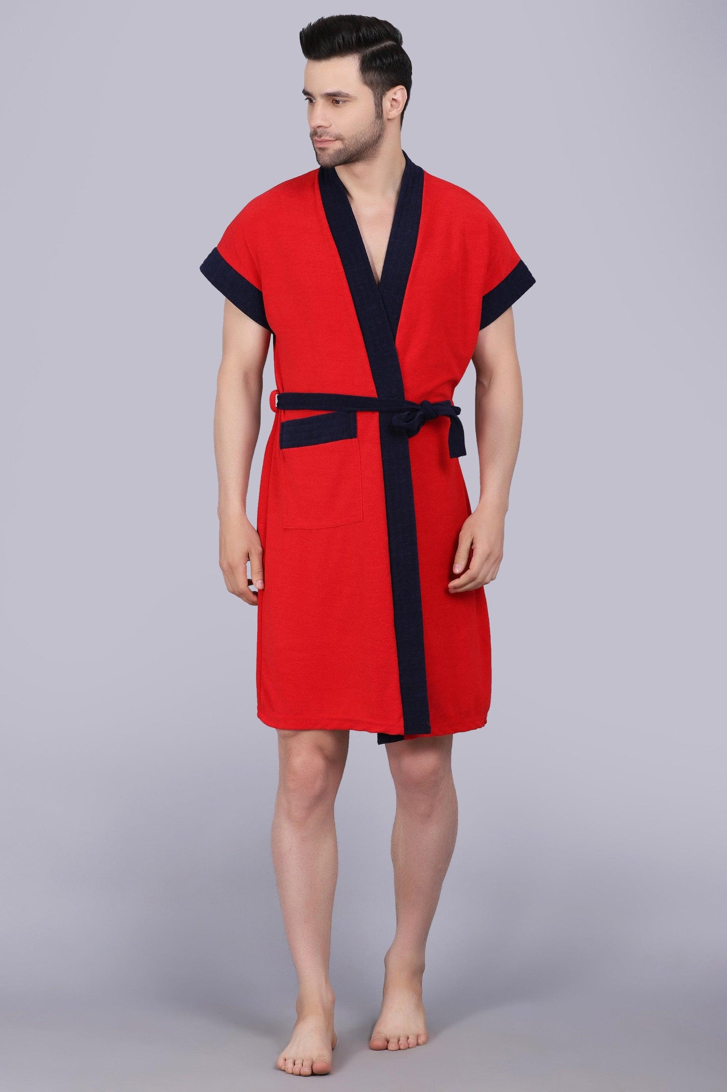 Terry Free Size Man Bathrobe