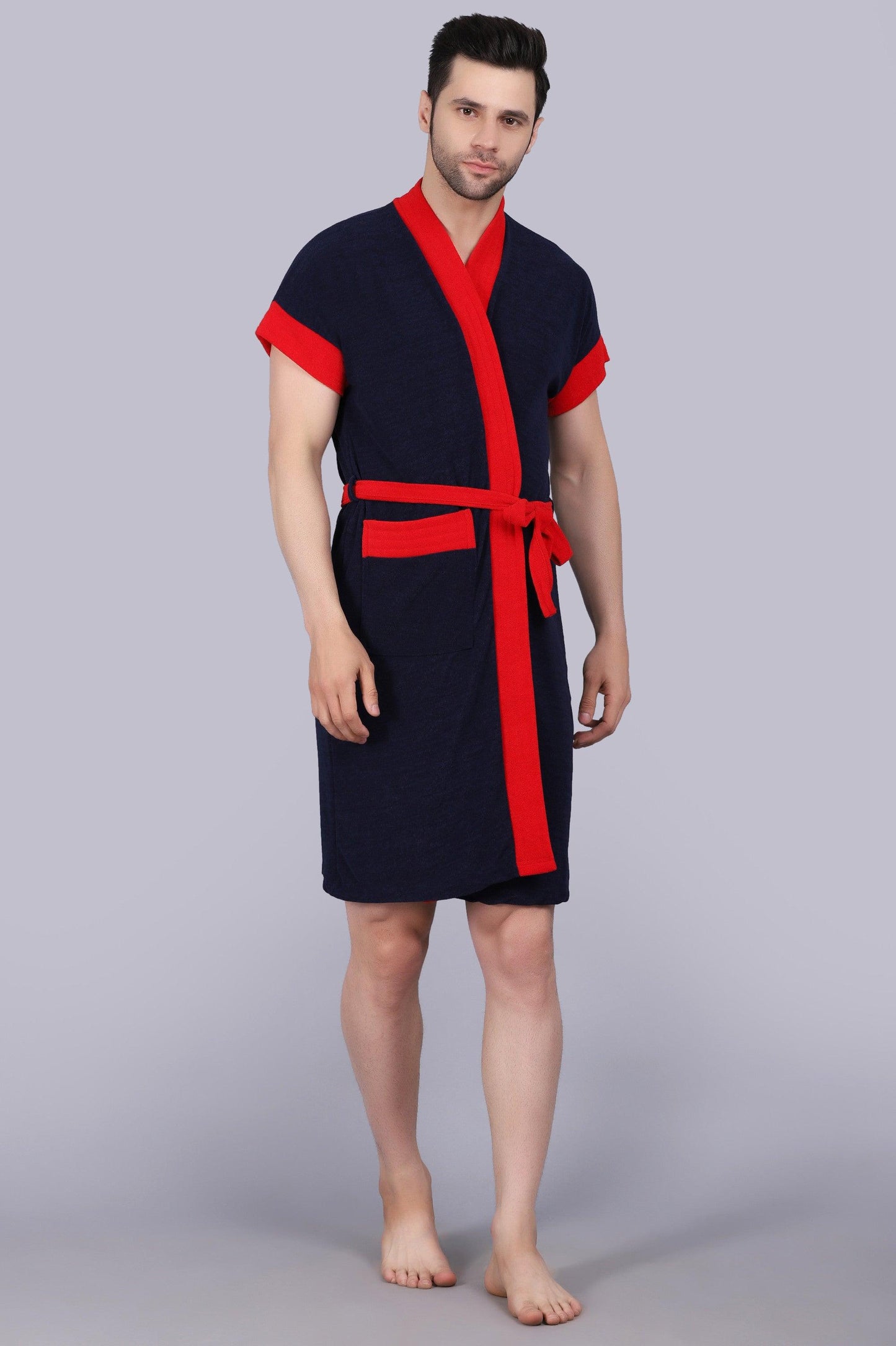 Terry Free Size Man Bathrobe