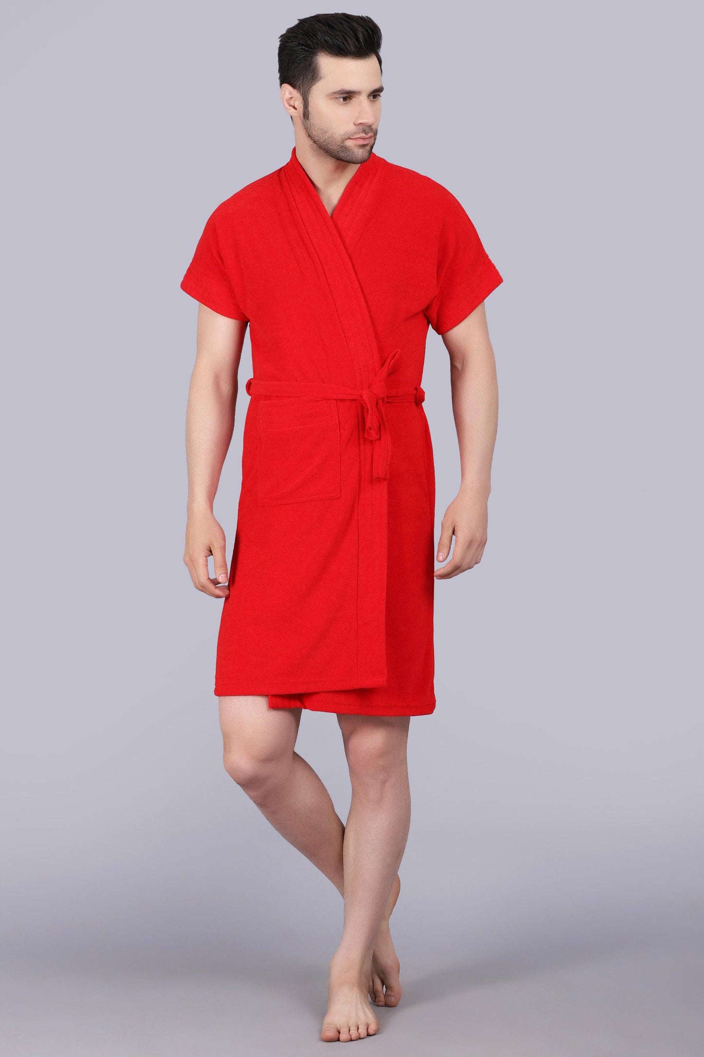 Terry Free Size Man Bathrobe