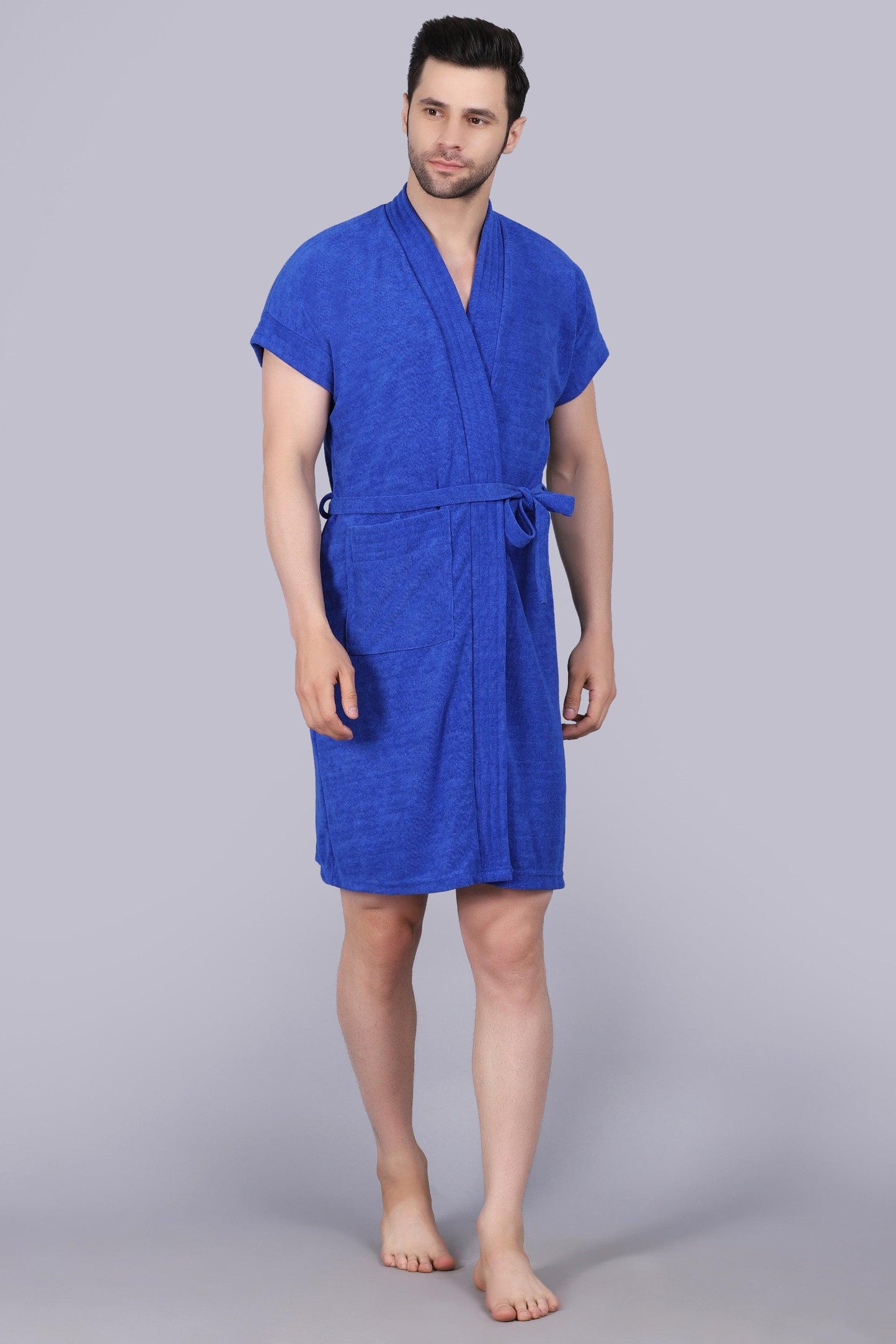 Terry Free Size Man Bathrobe