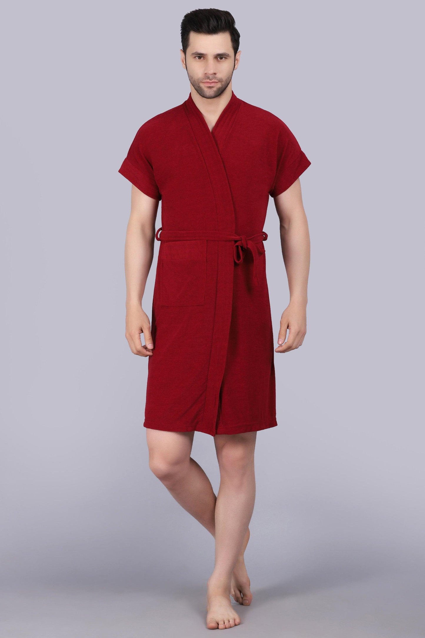 Terry Free Size Man Bathrobe