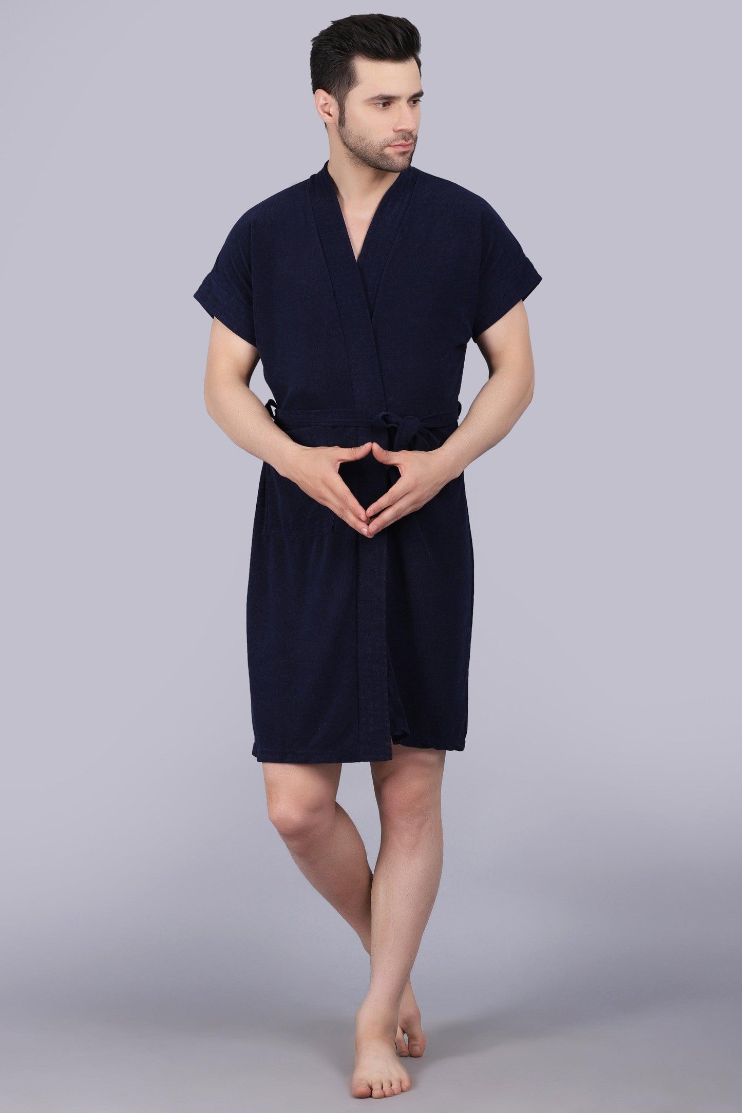 Terry Free Size Man Bathrobe