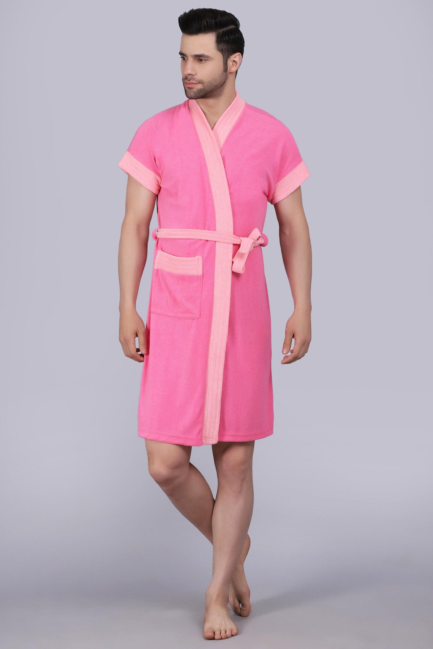 Terry Free Size Man Bathrobe