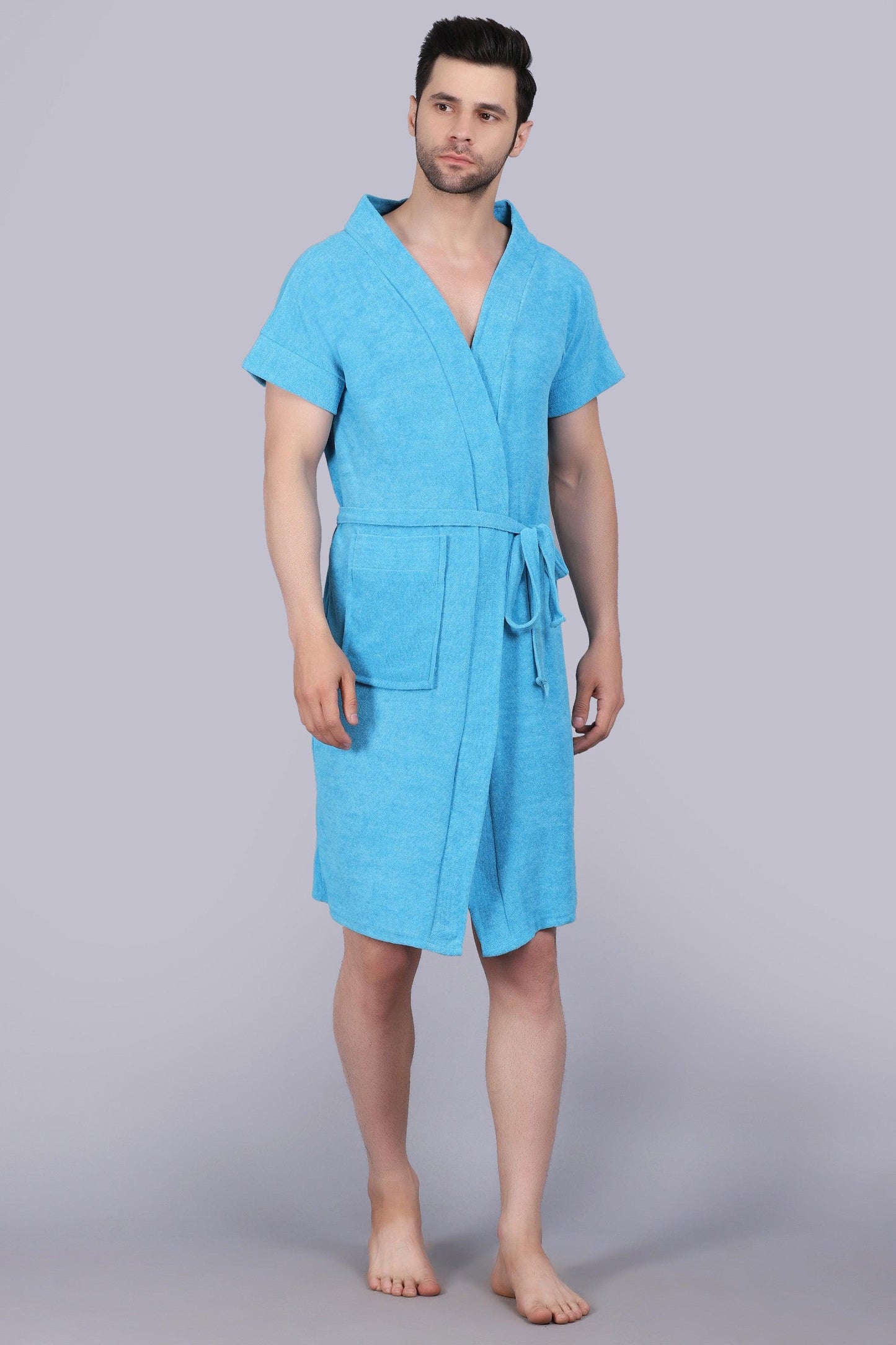 Terry Free Size Man Bathrobe