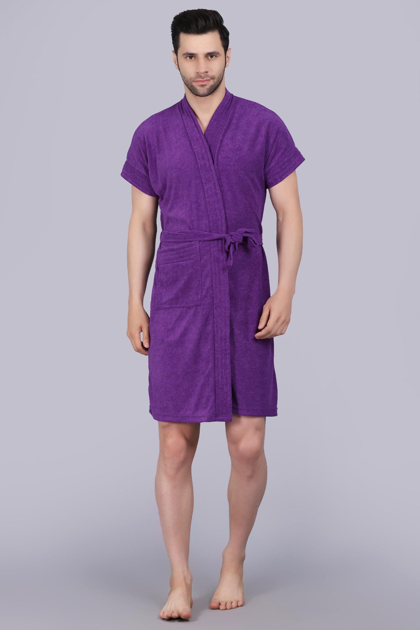 Terry Free Size Man Bathrobe