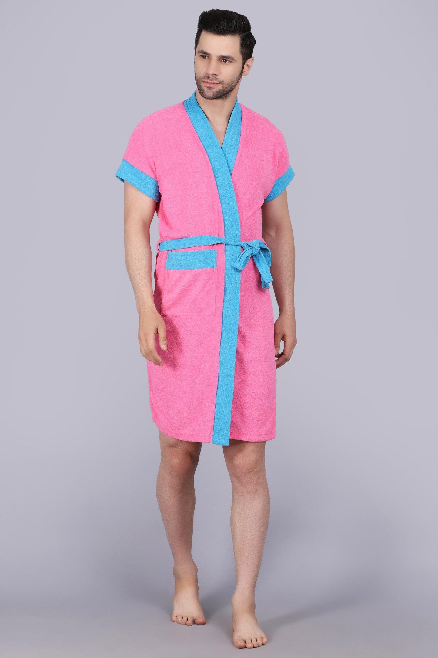 Terry Free Size Man Bathrobe
