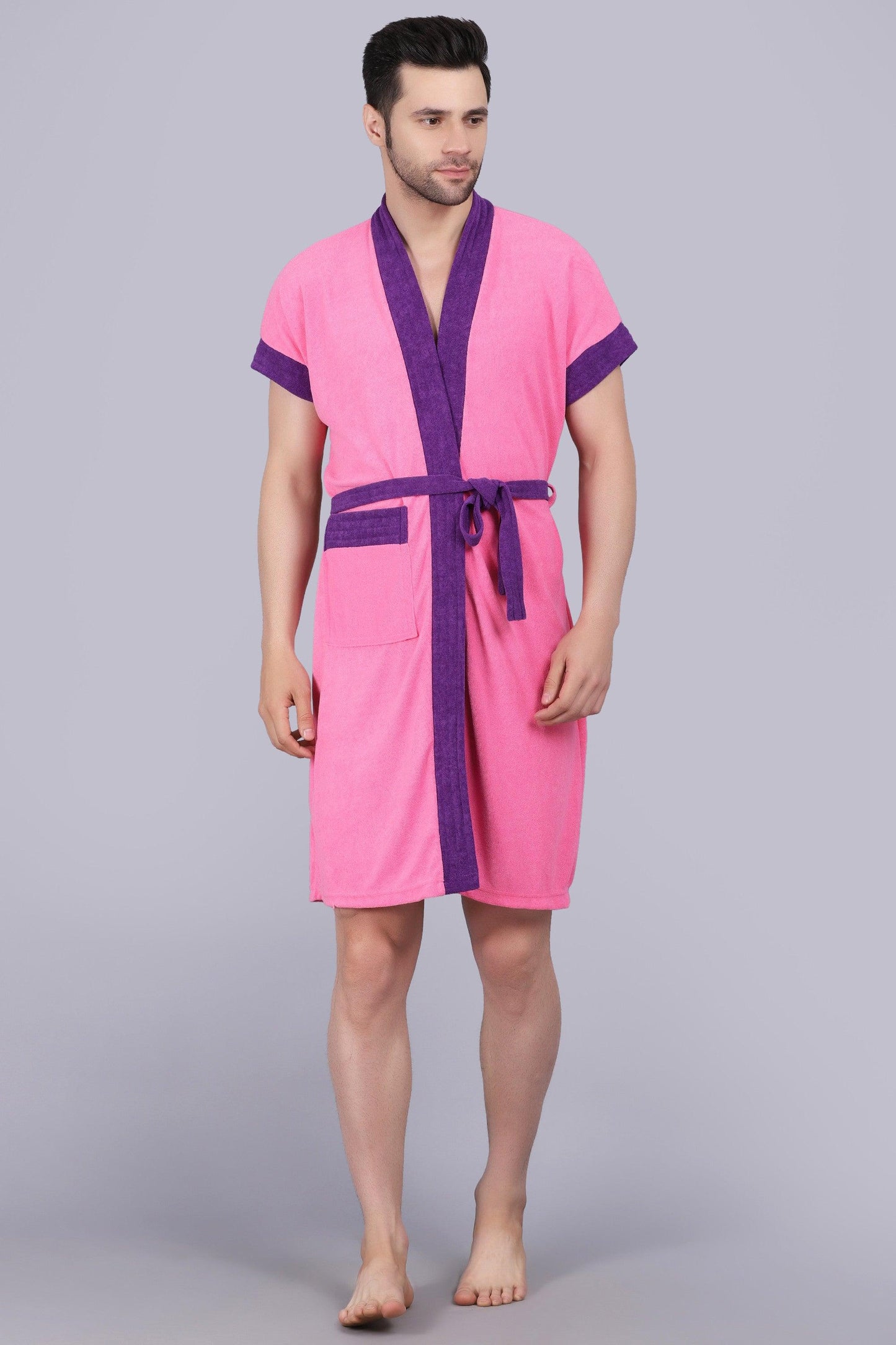Terry Free Size Man Bathrobe