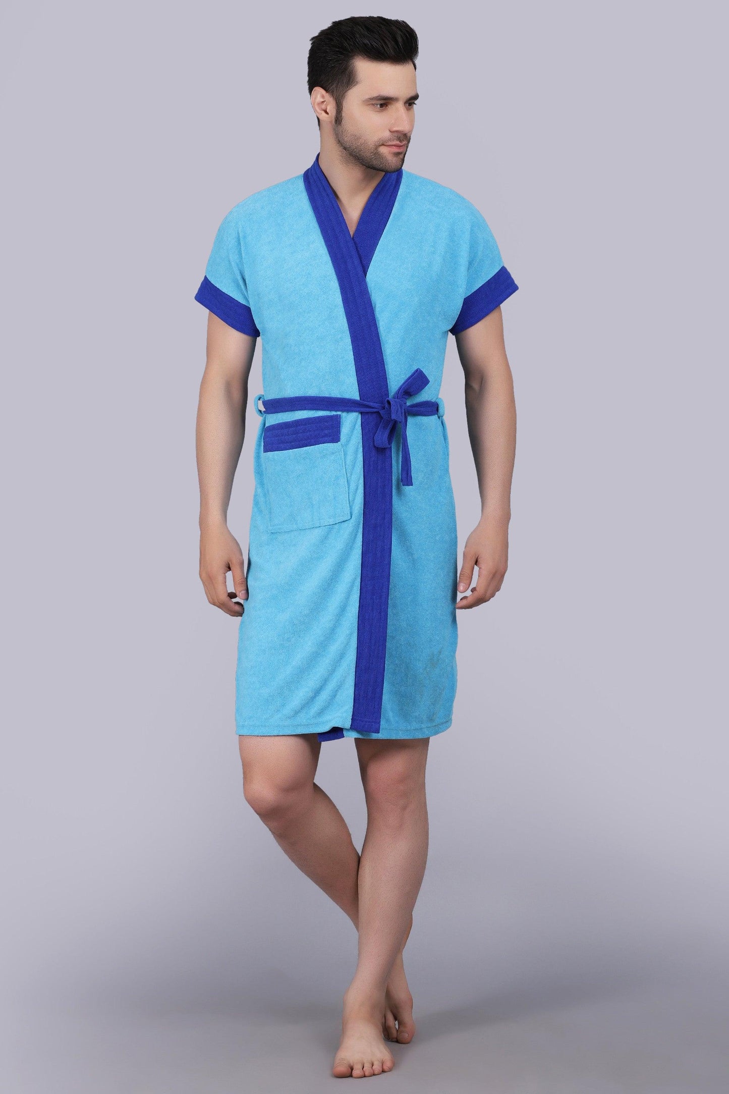Terry Free Size Man Bathrobe