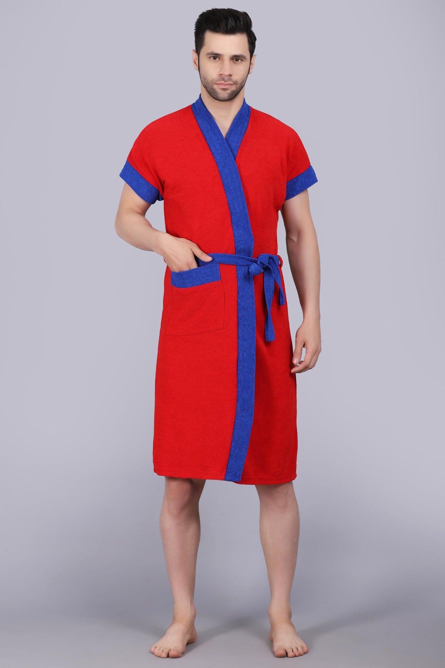 Terry Free Size Man Bathrobe