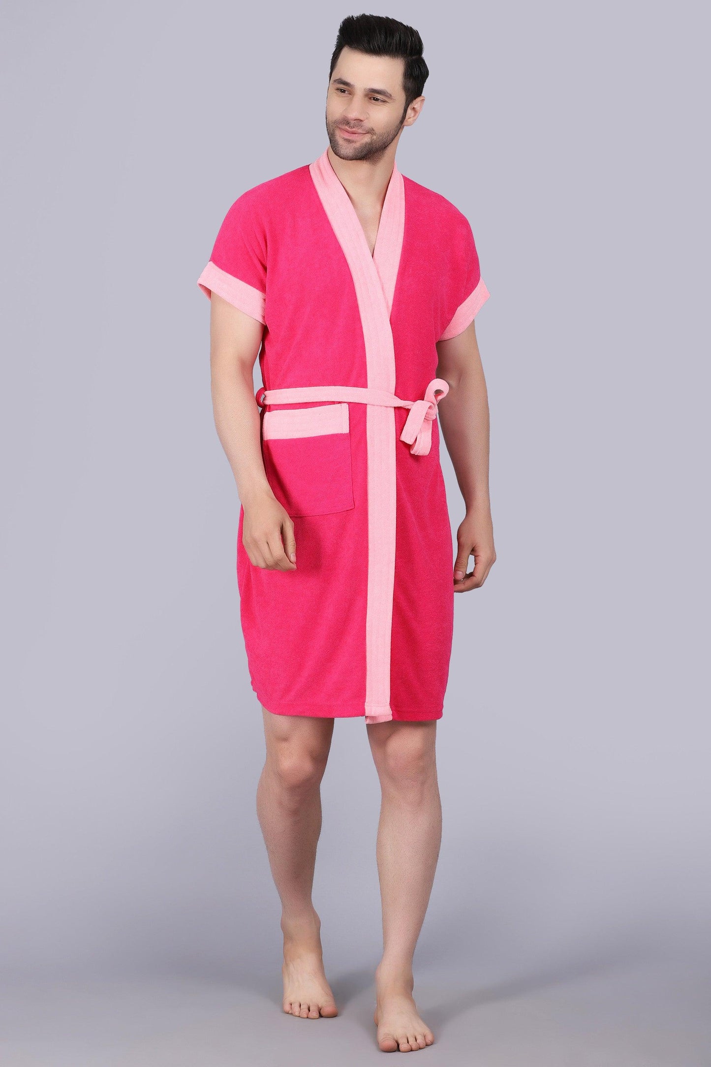 Terry Free Size Man Bathrobe