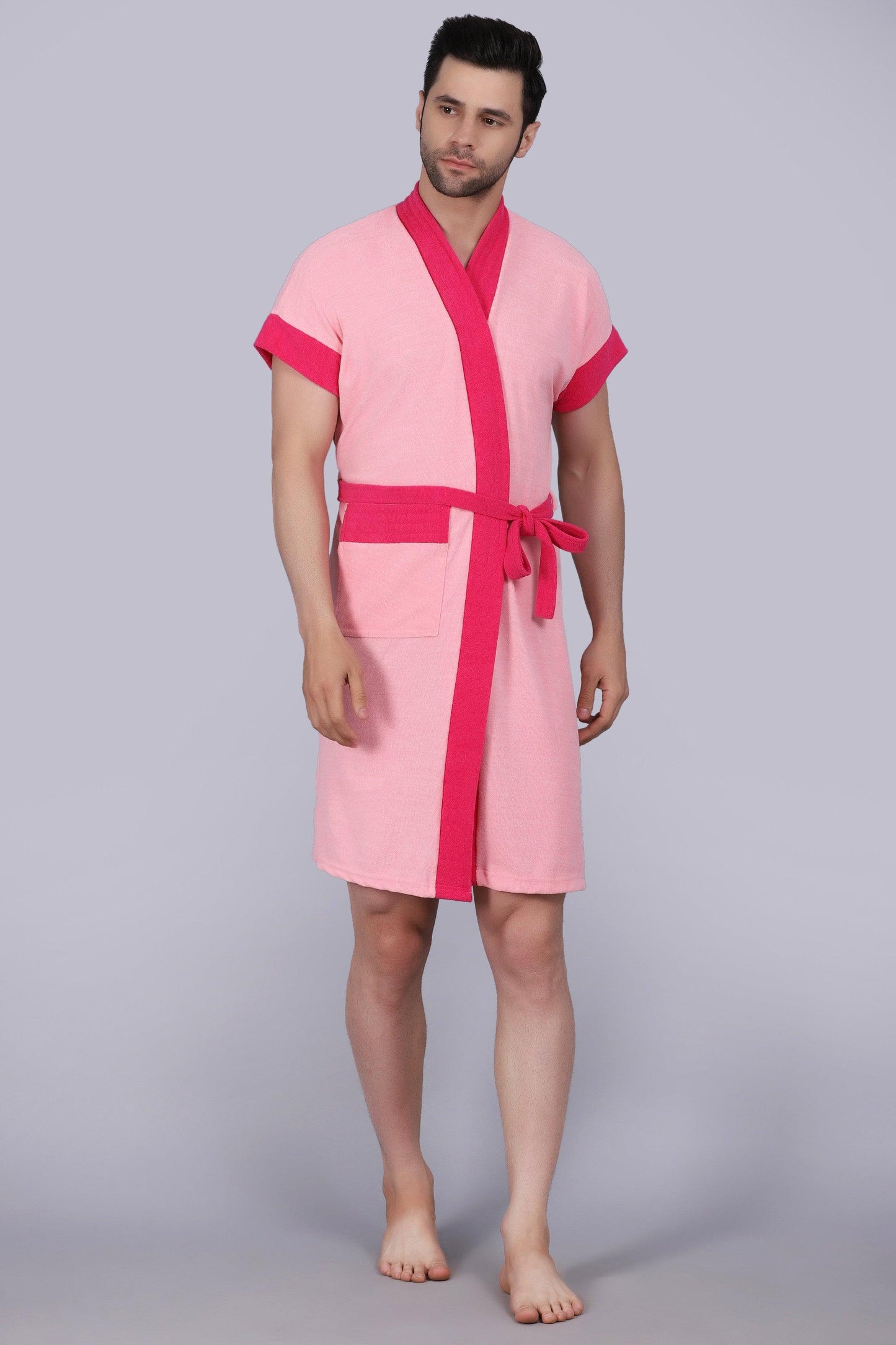 Terry Free Size Man Bathrobe