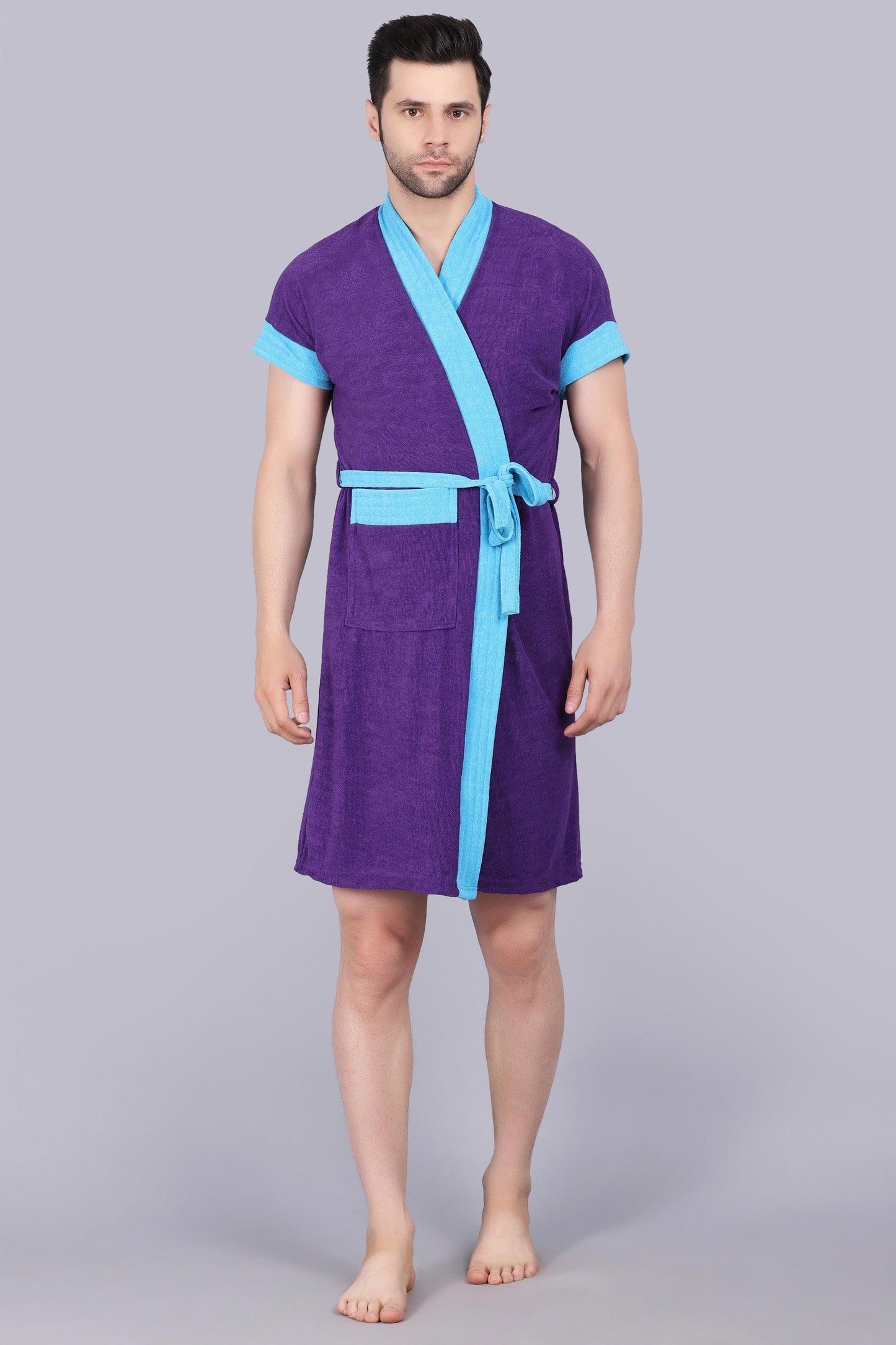 Terry Free Size Man Bathrobe