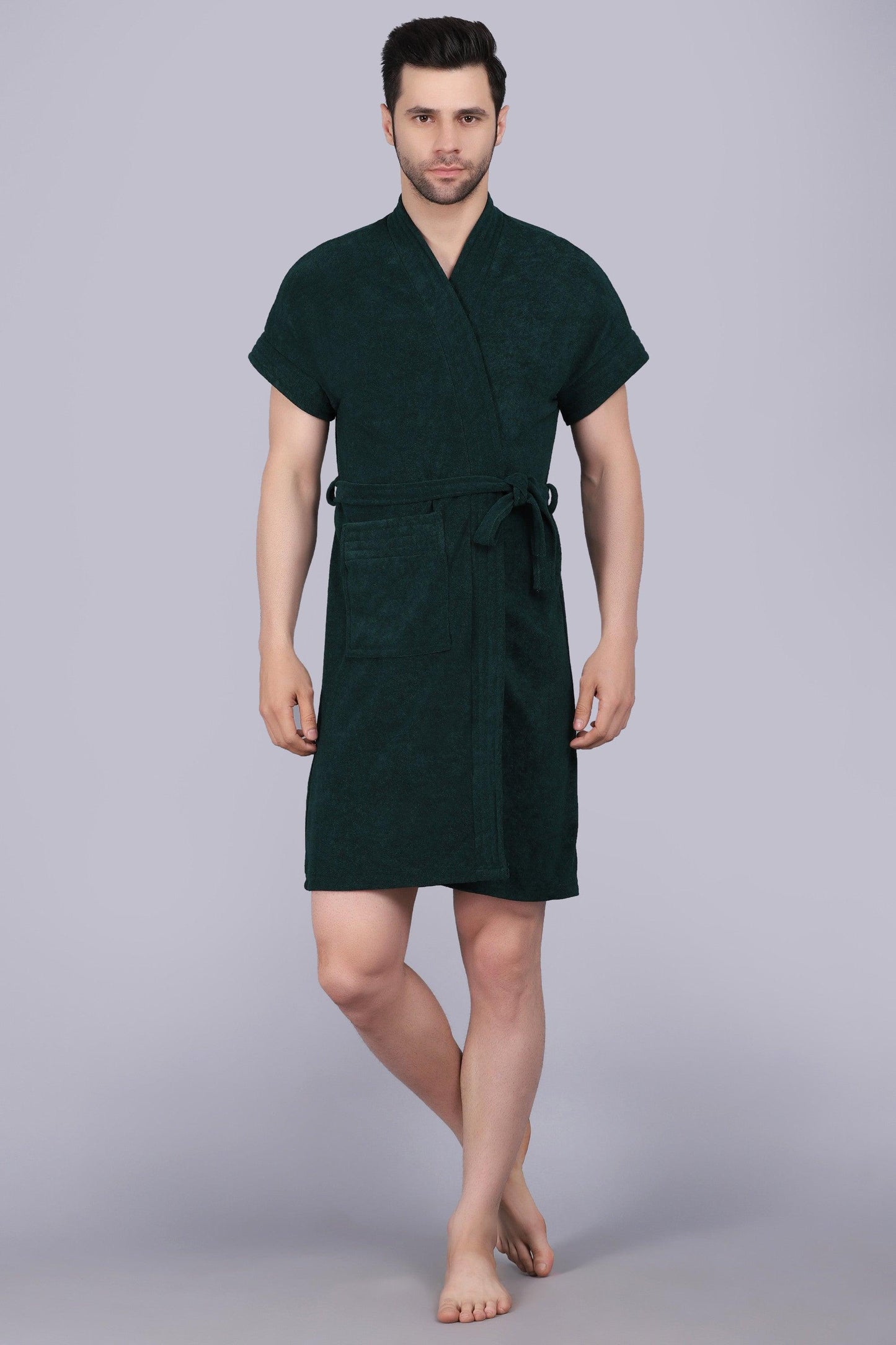 Terry Free Size Man Bathrobe