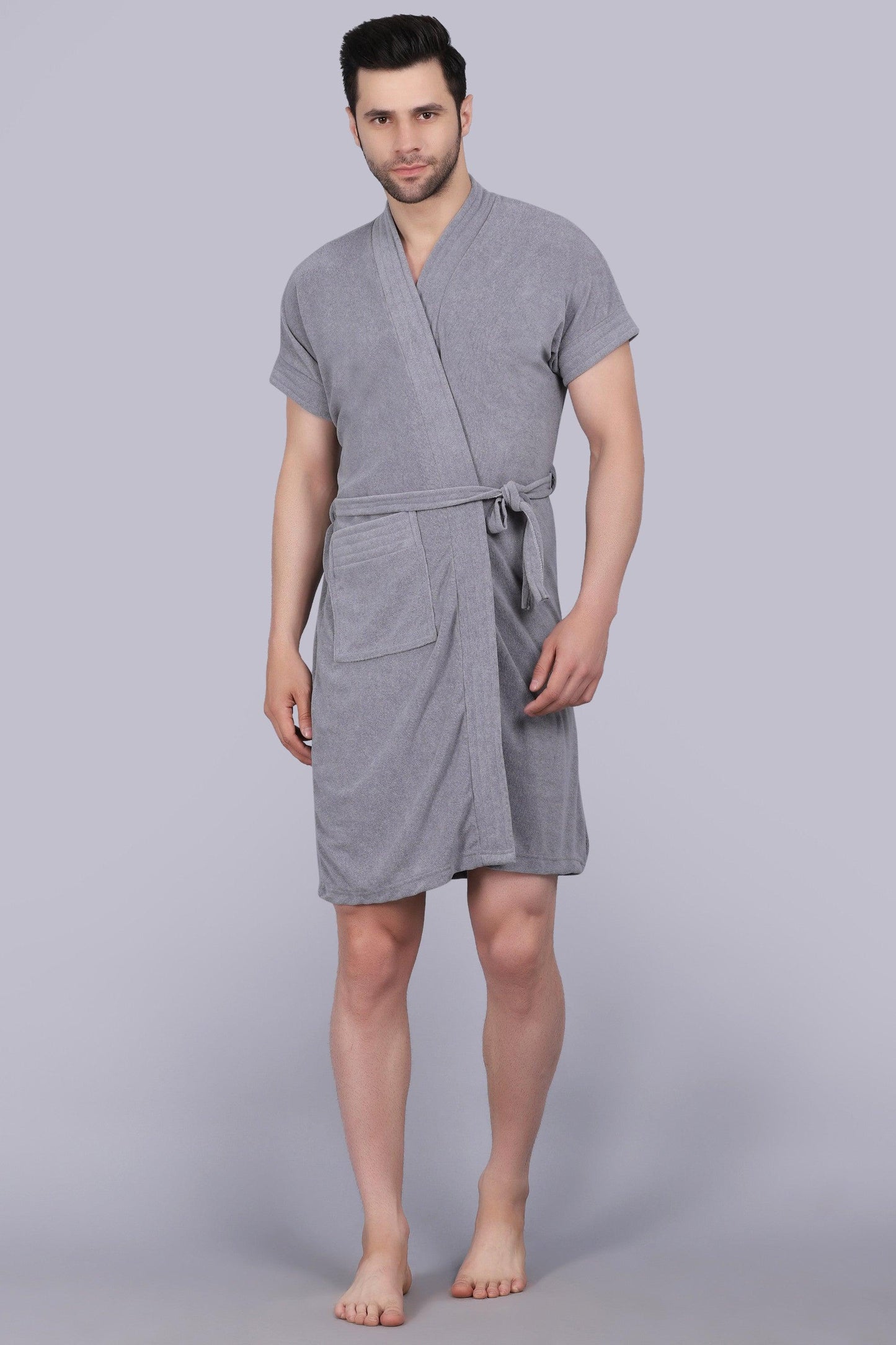 Terry Free Size Man Bathrobe
