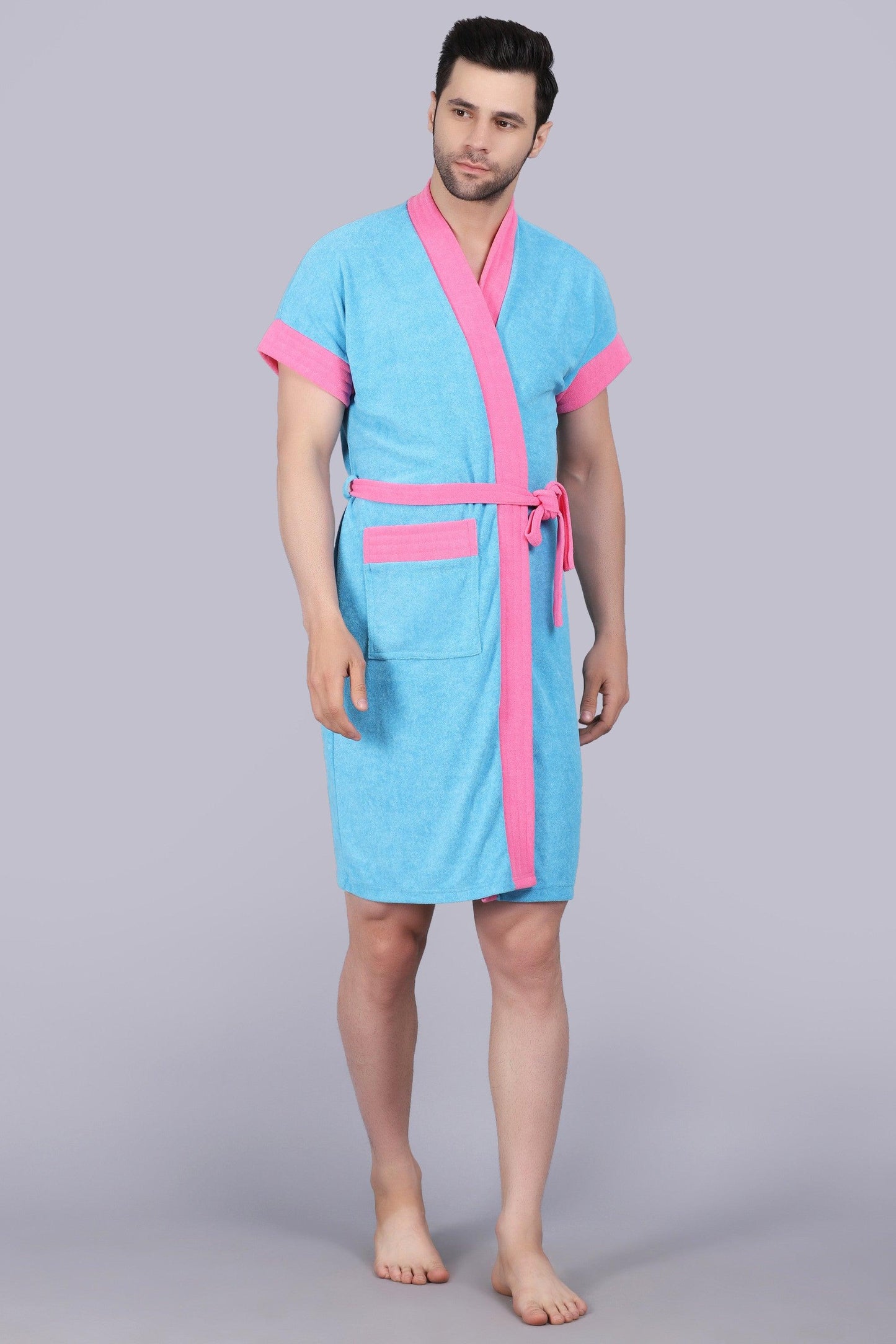 Terry Free Size Man Bathrobe
