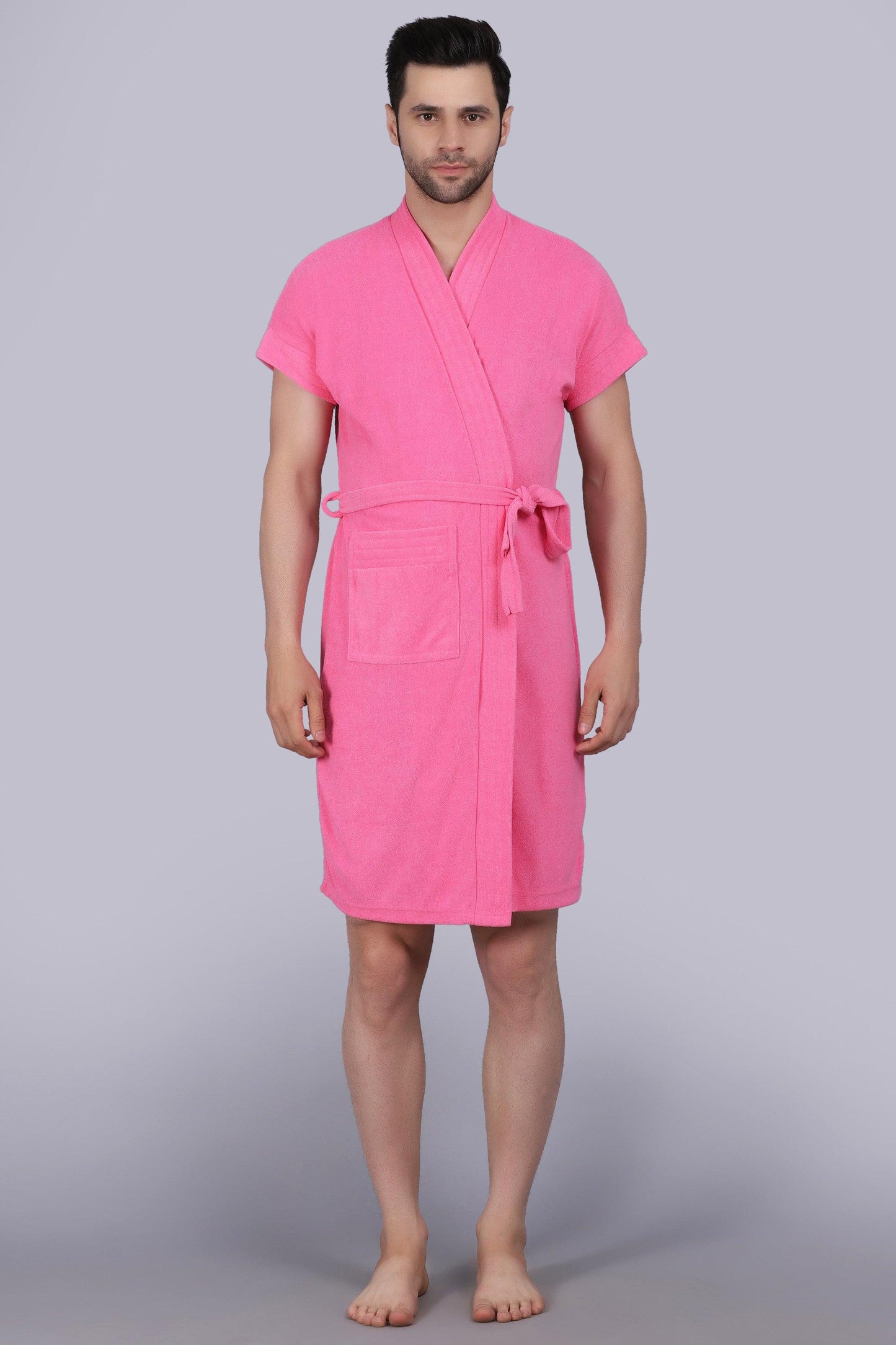 Terry Free Size Man Bathrobe