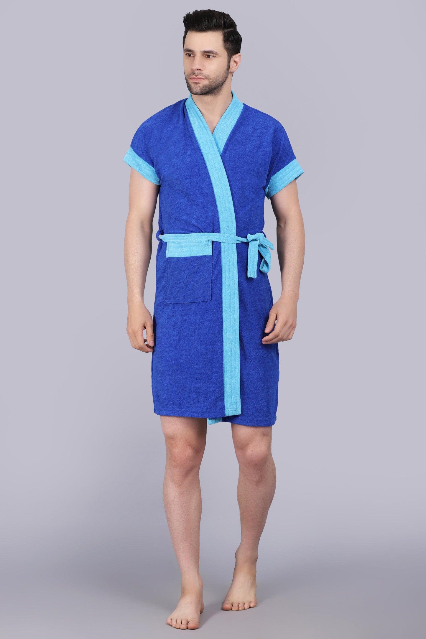 Terry Free Size Man Bathrobe