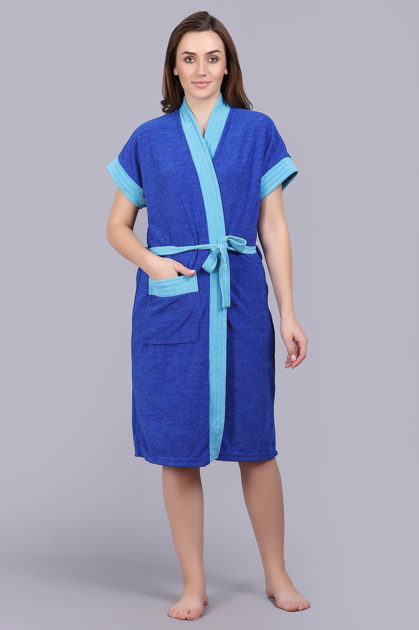 Terry Free Size Women Bathrobe - BATHROBE.IN