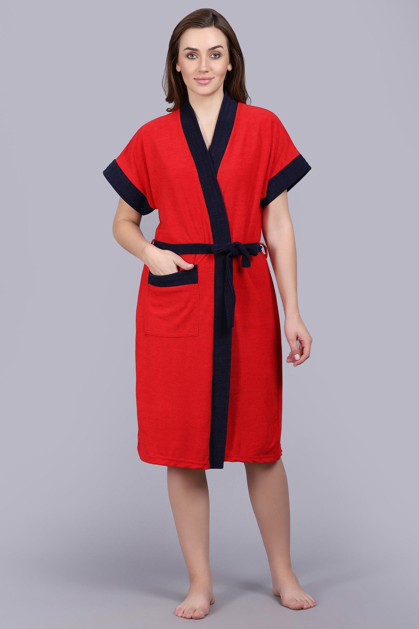 Terry Free Size Women Bathrobe - BATHROBE.IN