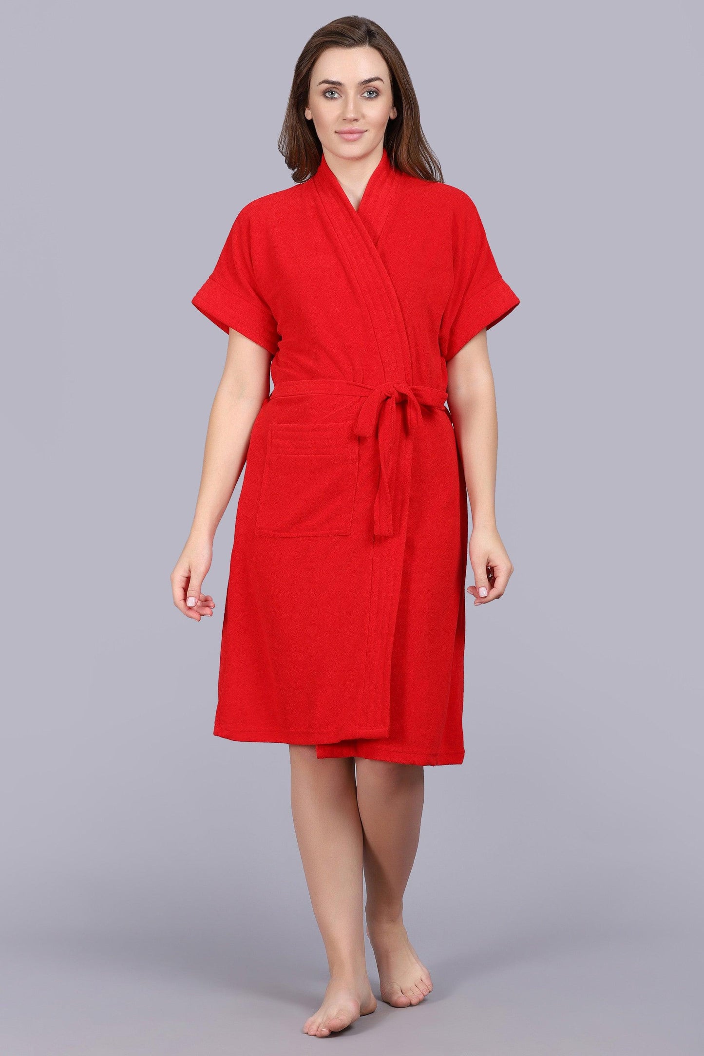 Terry Free Size Women Bathrobe - BATHROBE.IN