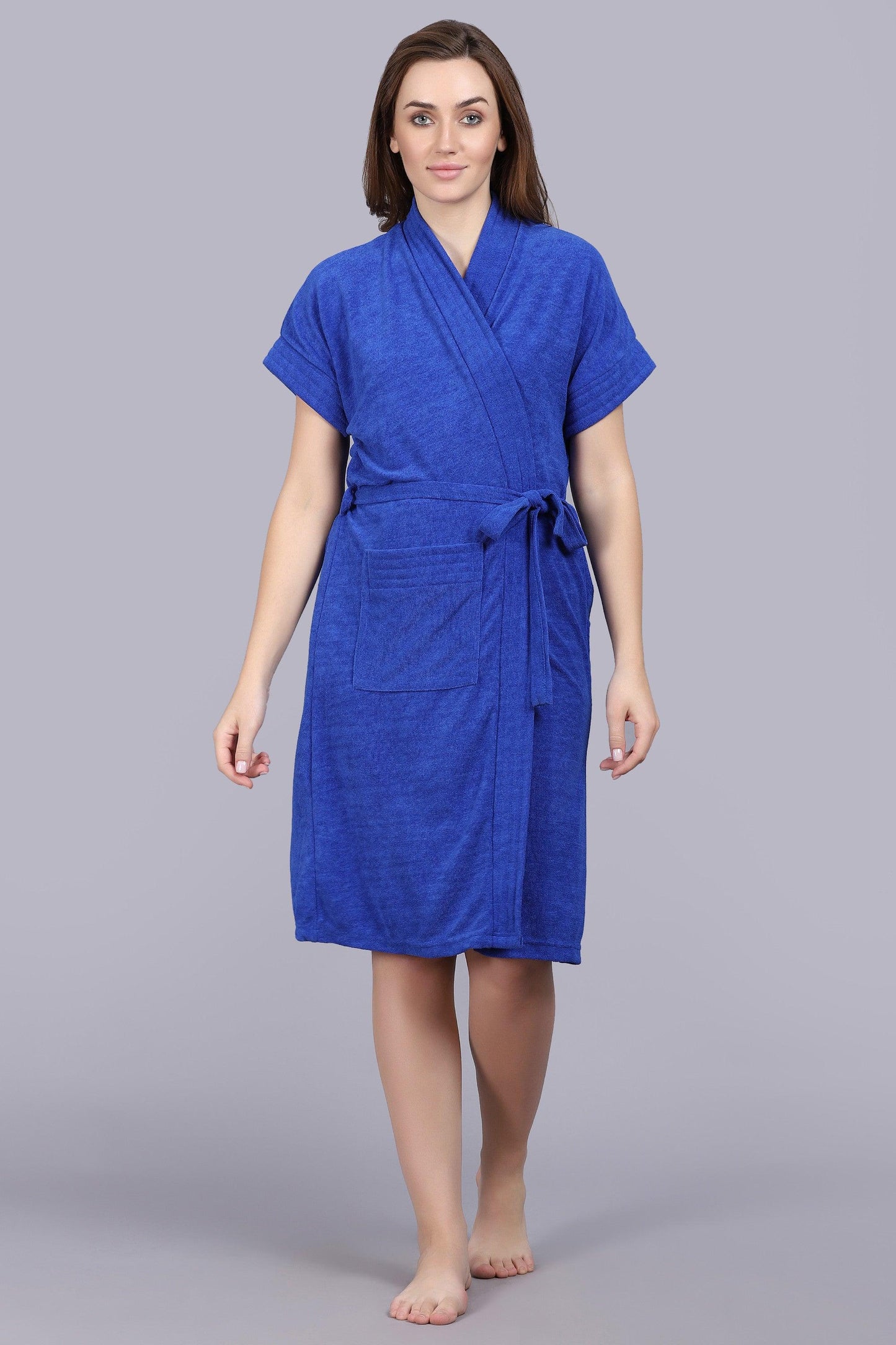 Terry Free Size Women Bathrobe - BATHROBE.IN