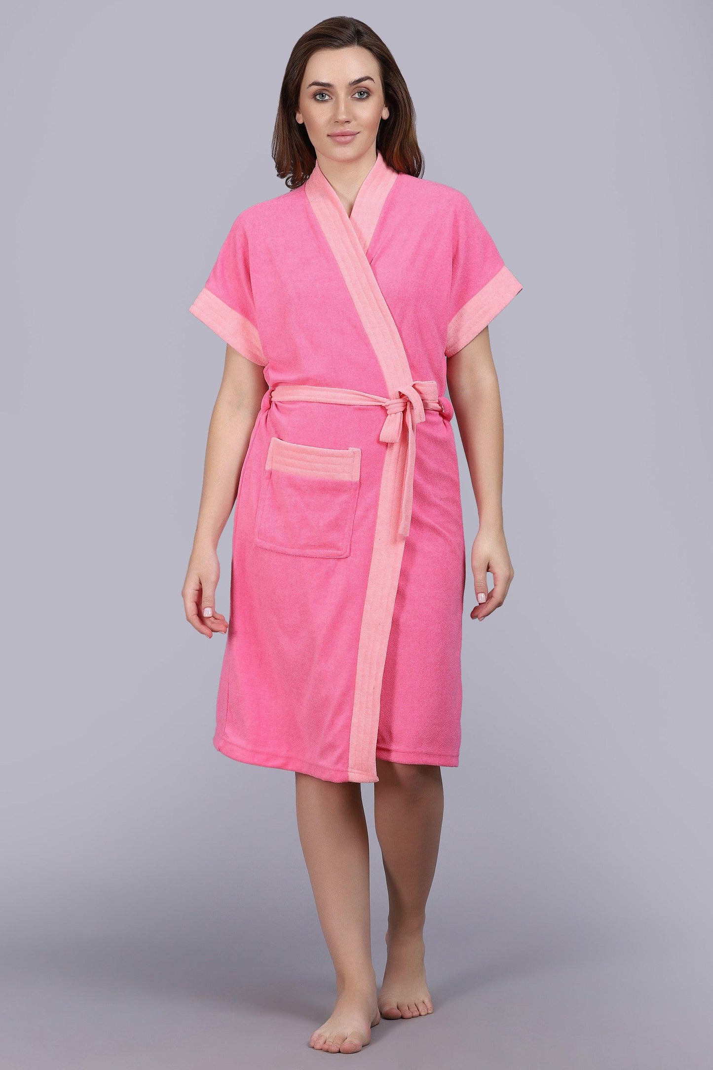 Terry Free Size Women Bathrobe - BATHROBE.IN