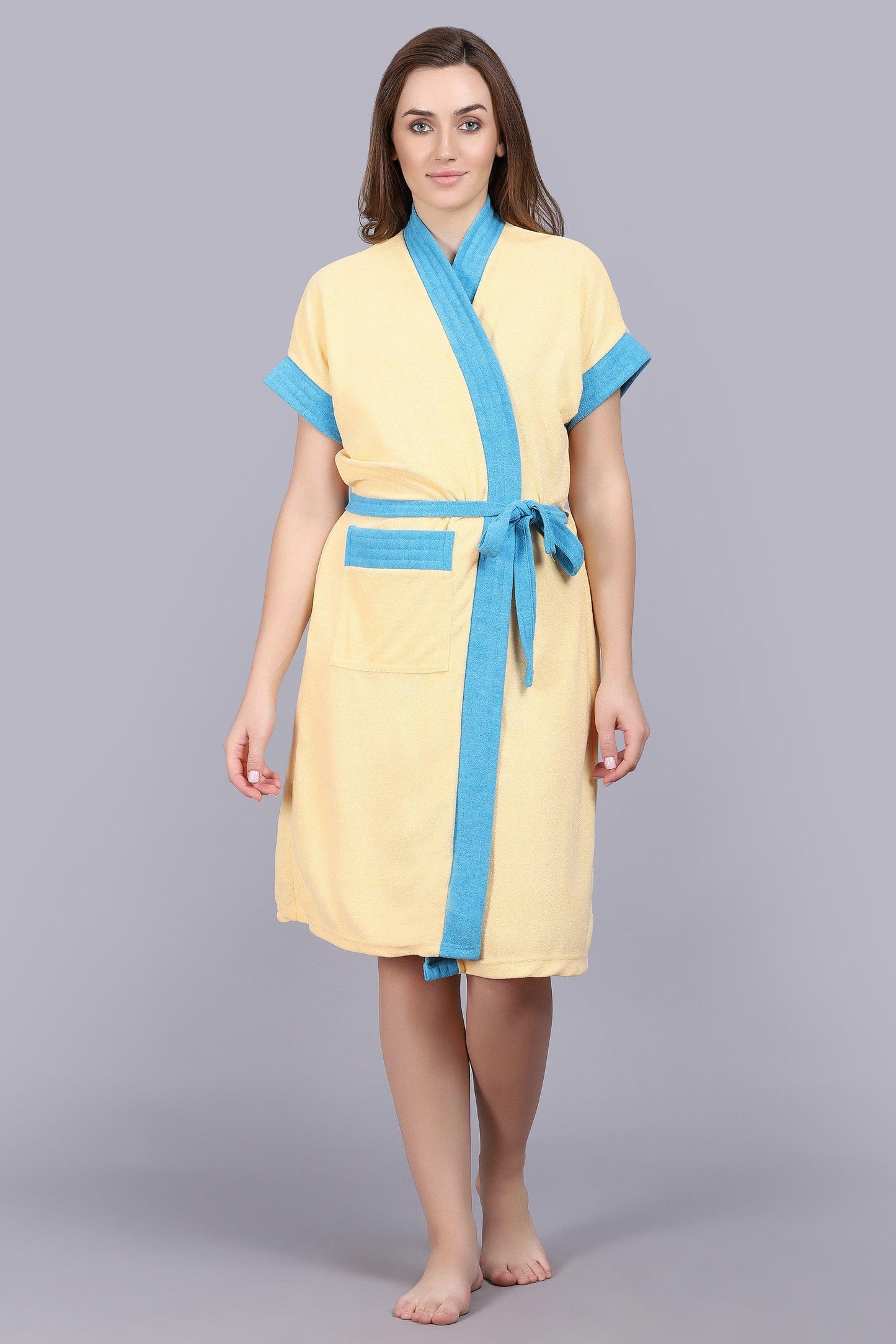 Terry Free Size Women Bathrobe - BATHROBE.IN