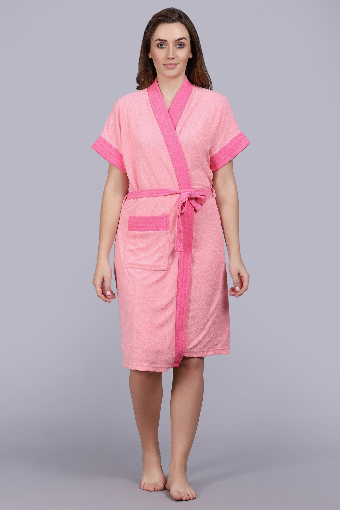 Terry Free Size Women Bathrobe - BATHROBE.IN