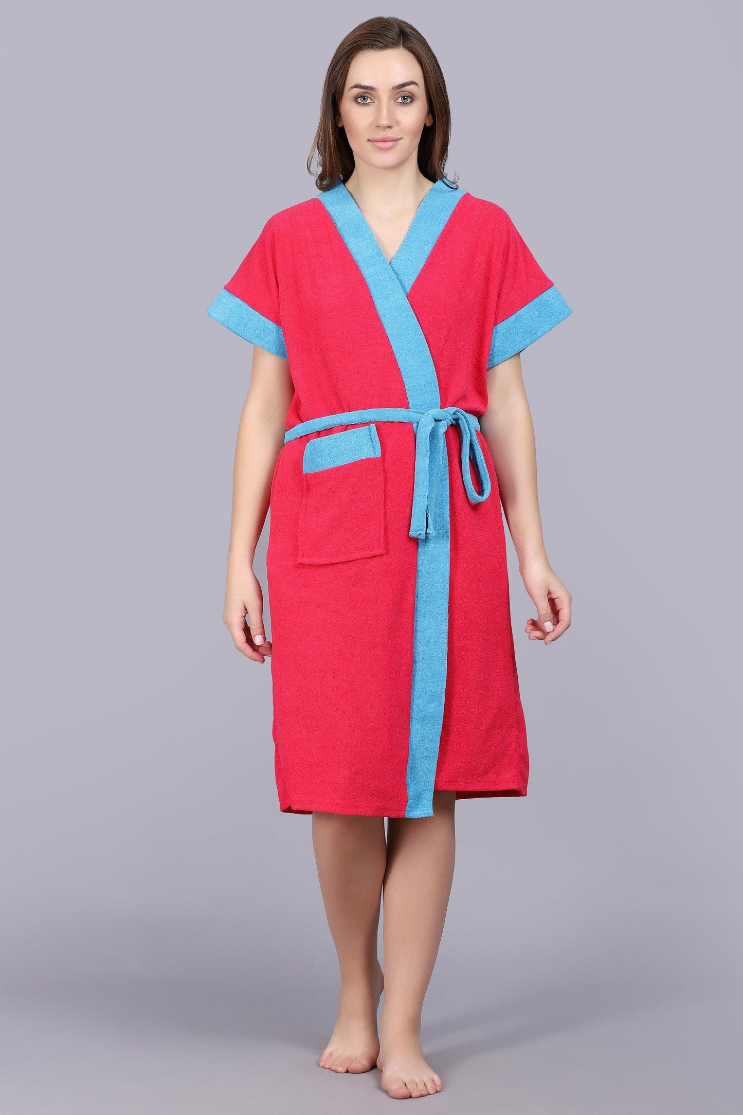 Terry Free Size Women Bathrobe - BATHROBE.IN