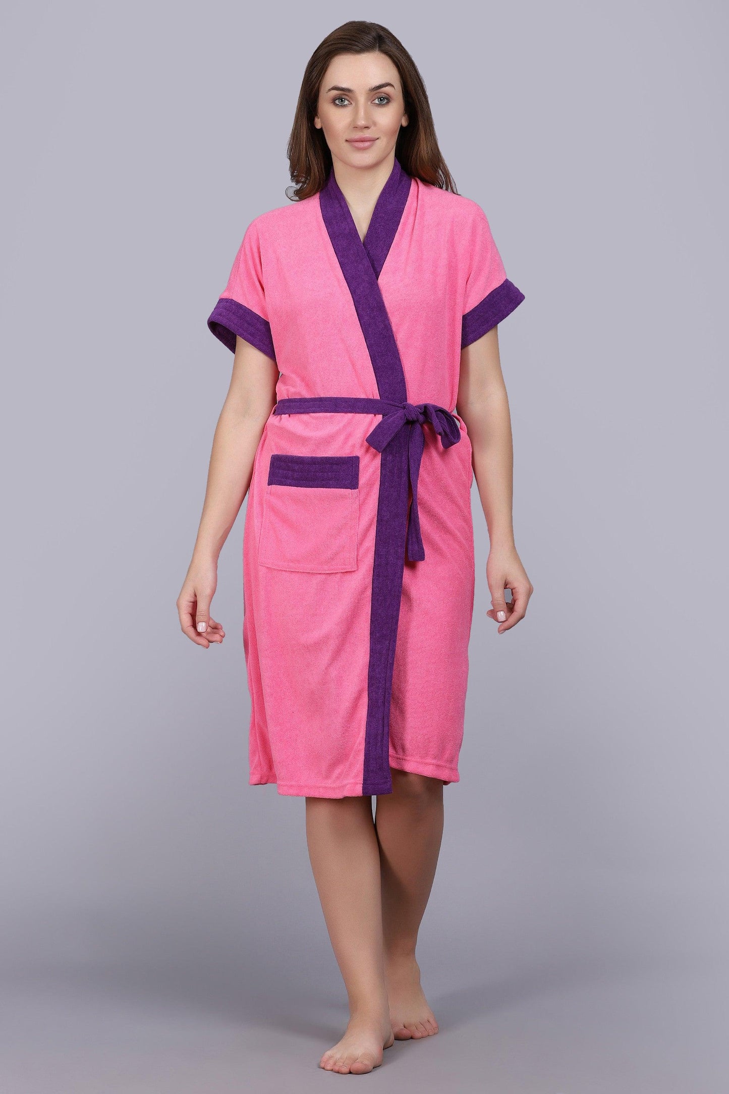 Terry Free Size Women Bathrobe - BATHROBE.IN