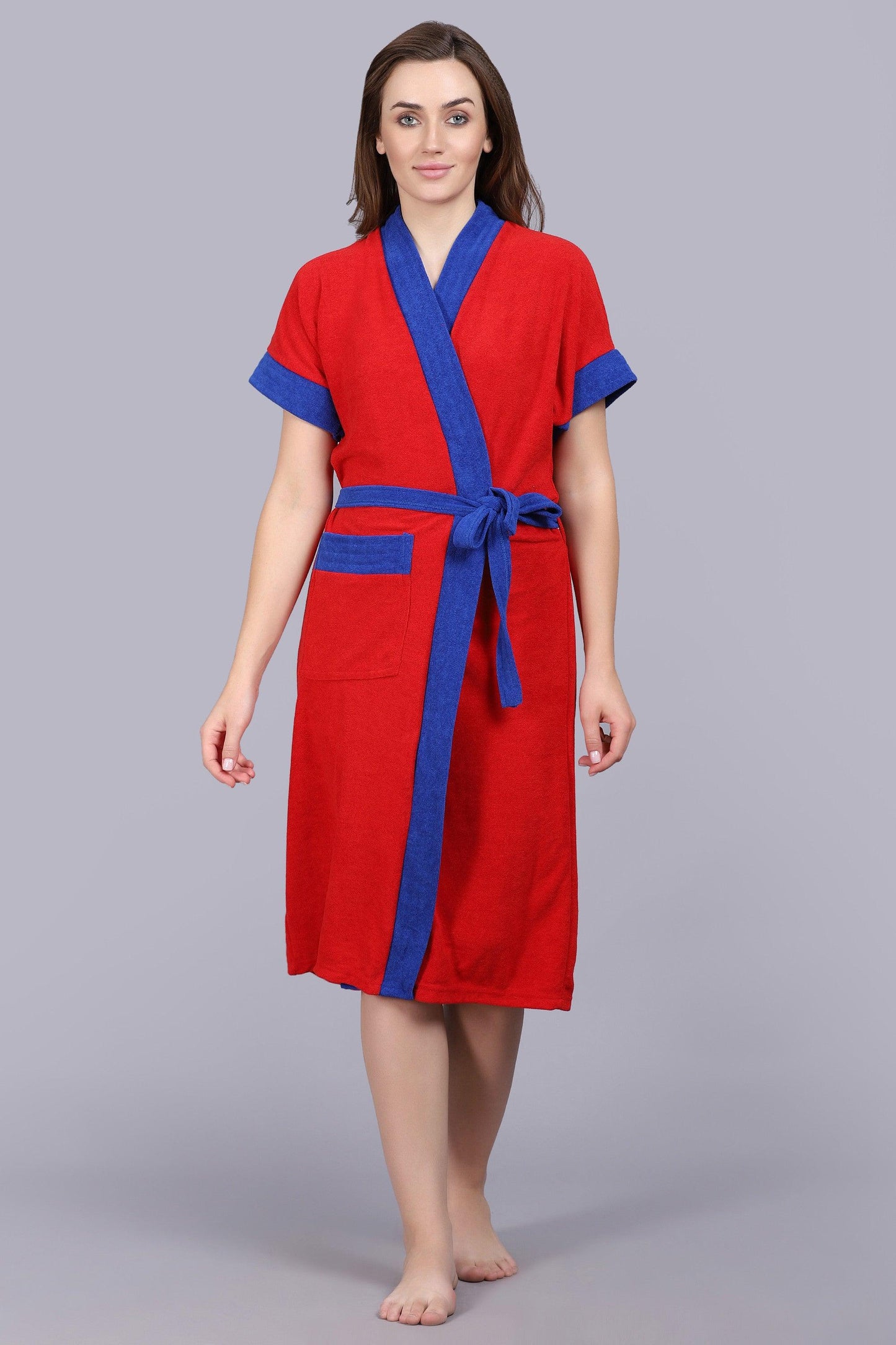 Terry Free Size Women Bathrobe - BATHROBE.IN