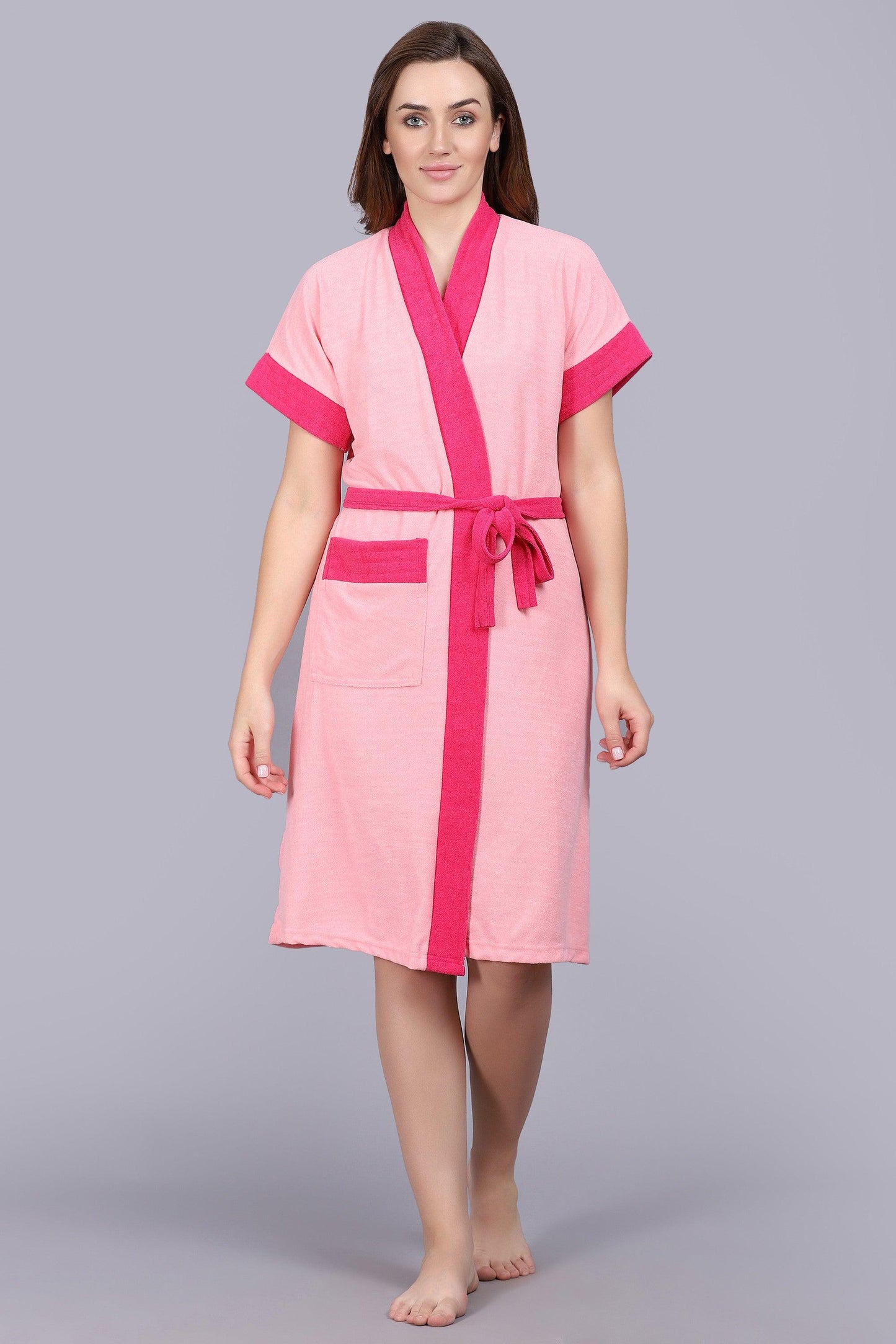 Terry Free Size Women Bathrobe - BATHROBE.IN