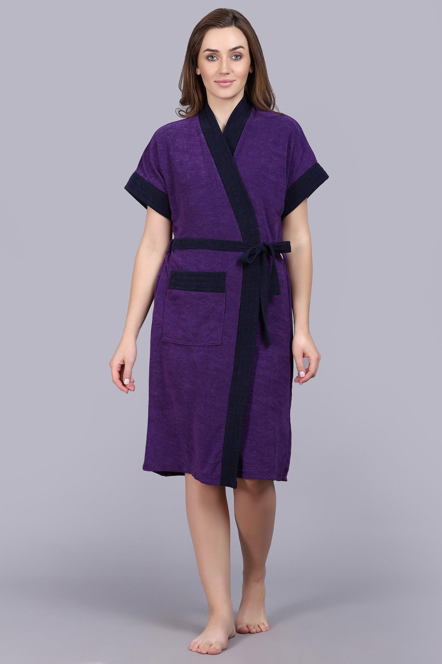 Terry Free Size Women Bathrobe - BATHROBE.IN