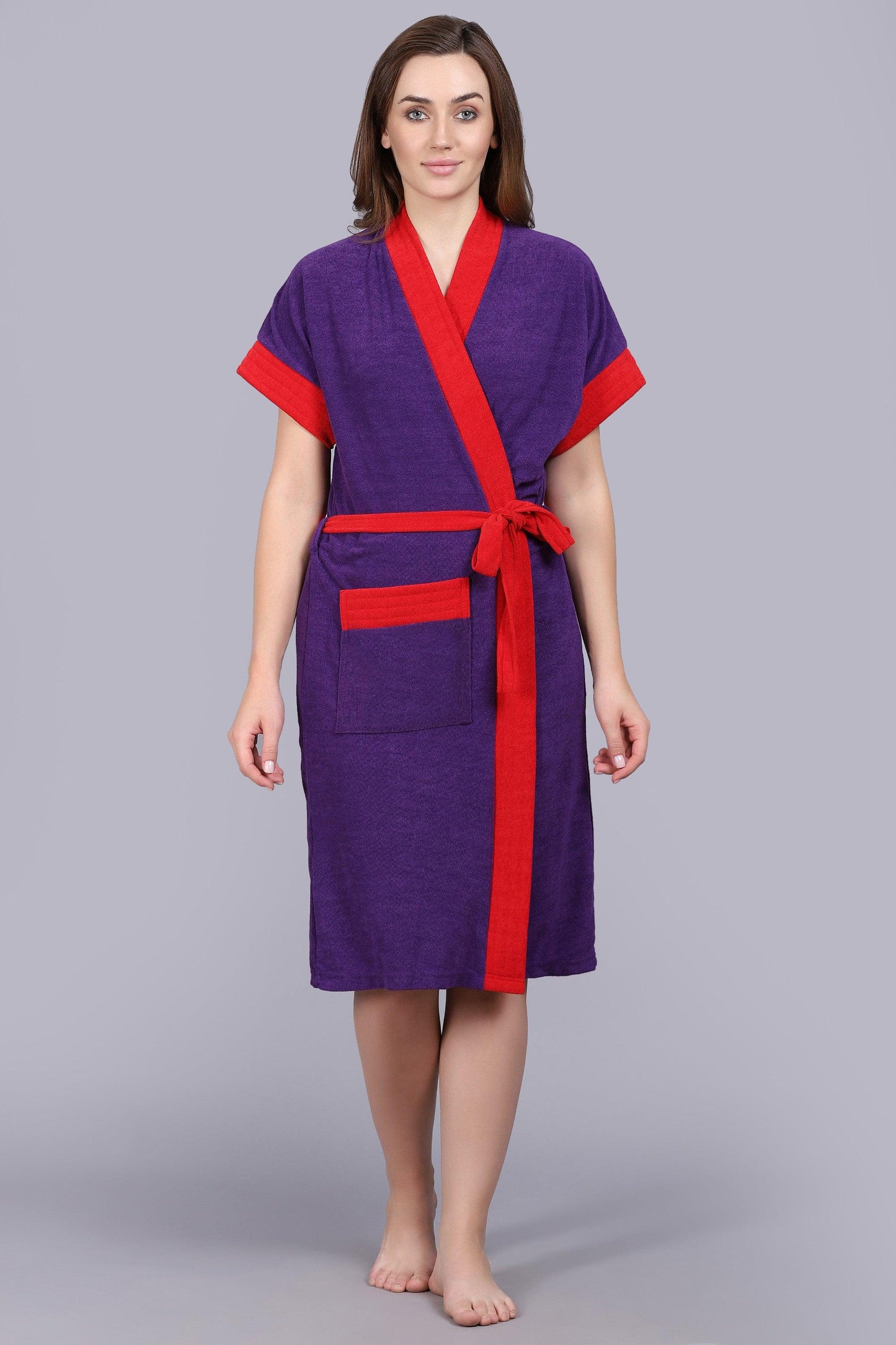 Terry Free Size Women Bathrobe - BATHROBE.IN