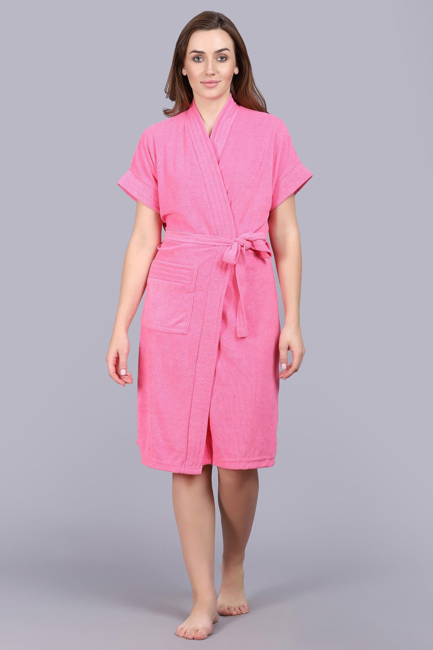 Terry Free Size Women Bathrobe - BATHROBE.IN