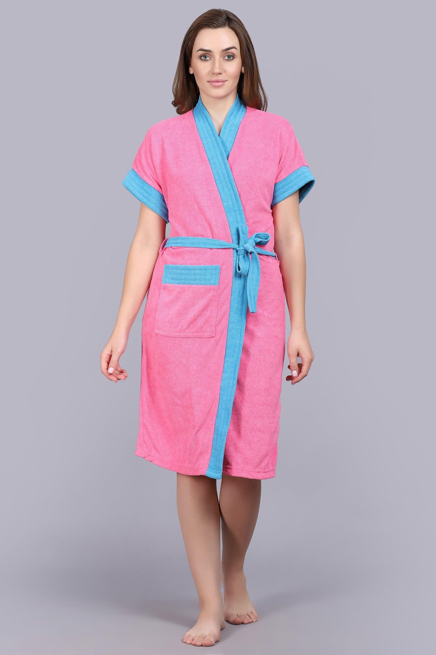 Terry Free Size Women Bathrobe - BATHROBE.IN