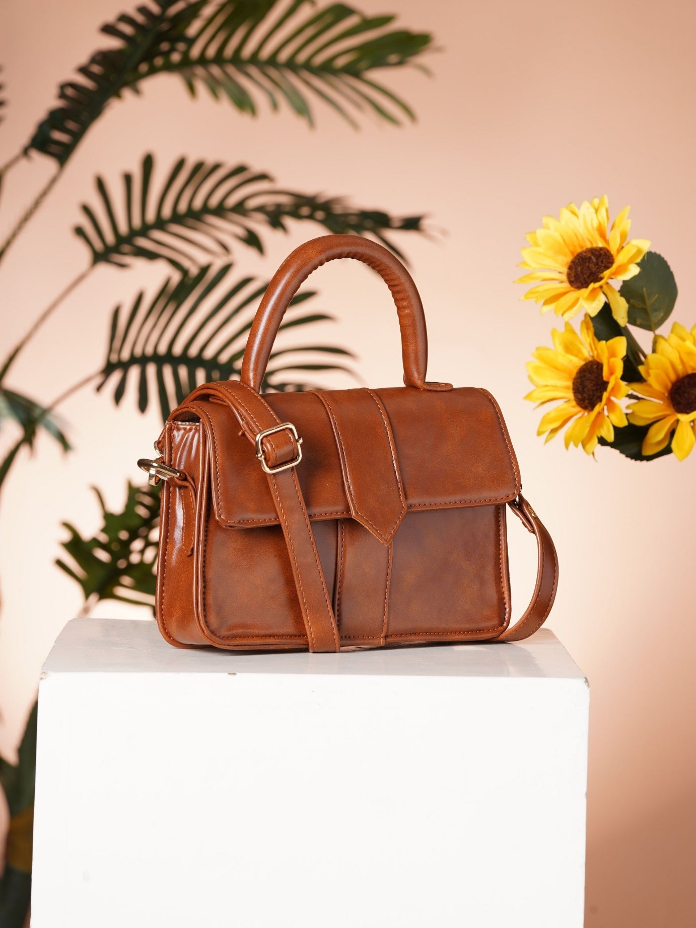 Poorak Sling Bag/Handbag for Girls & Women | Stylish and Lightweight Everyday Crossbody Bag for Daily Use, Shopping & Casual Outings