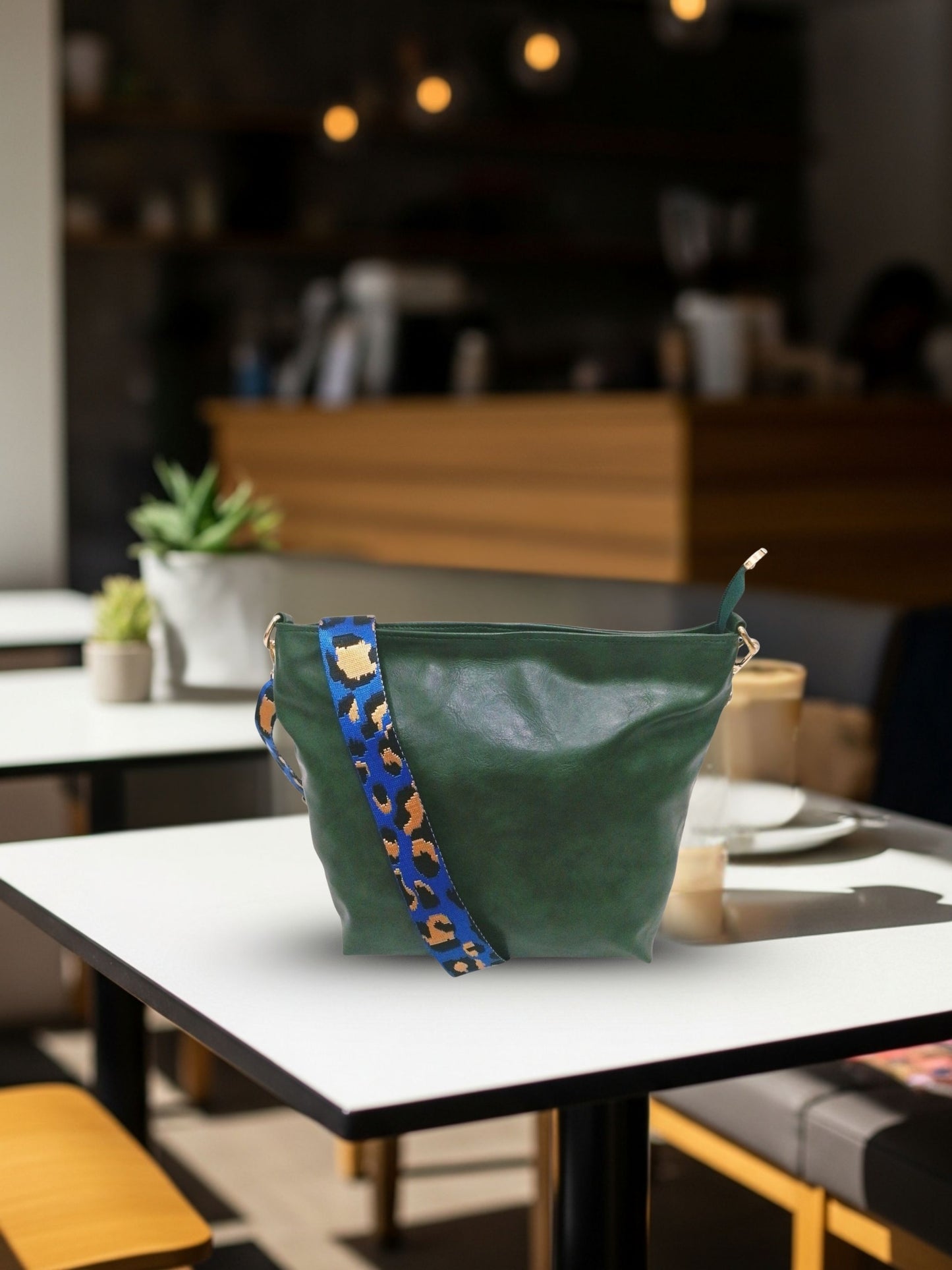 Poorak Women Sling Bag with Detachable Sky Blue Belt for Girls & Women