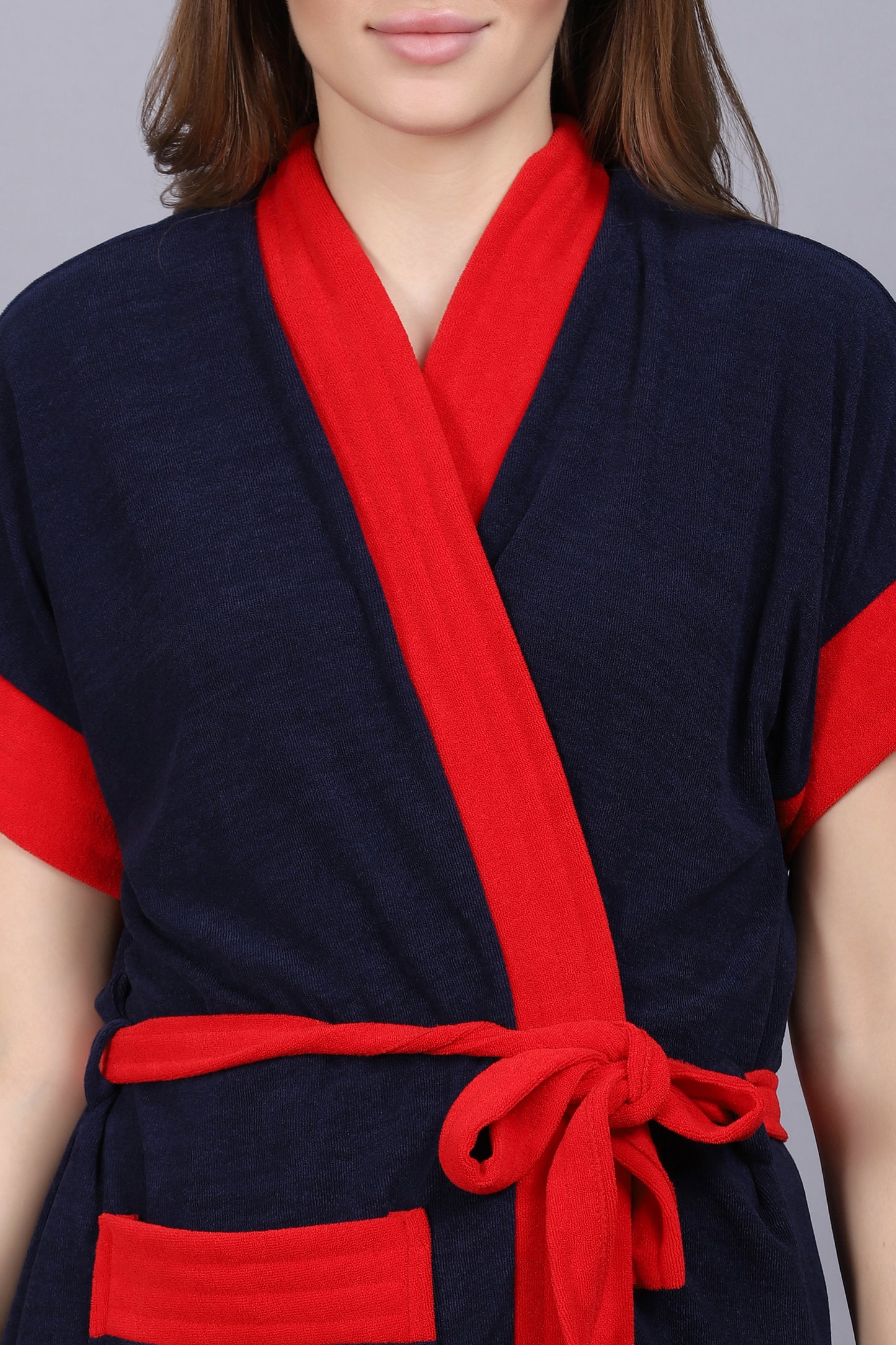 Terry Free Size Women Bathrobe