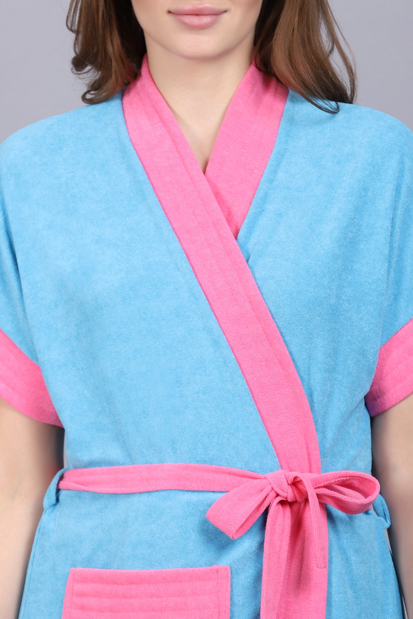 Terry Free Size Women Bathrobe