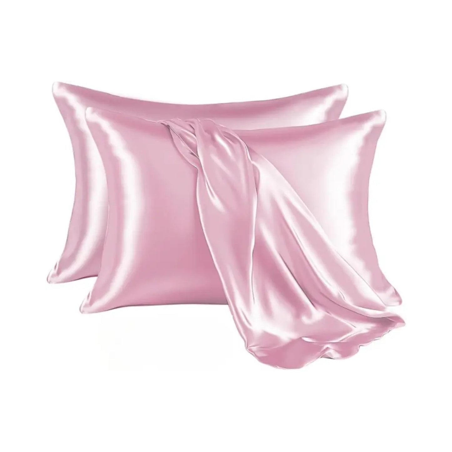 Poorak Elegant Satin Pillowcase – Soft, Shiny, Durable, Skin-Friendly, and Perfect for Bedroom Decor