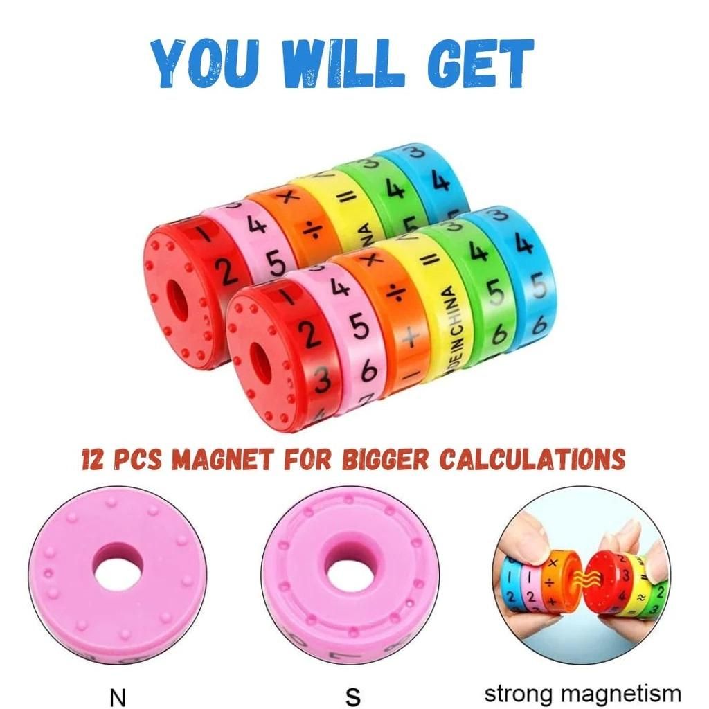 Math Wheel For Kids Education(Pack Of 1 )( 6 pieces)